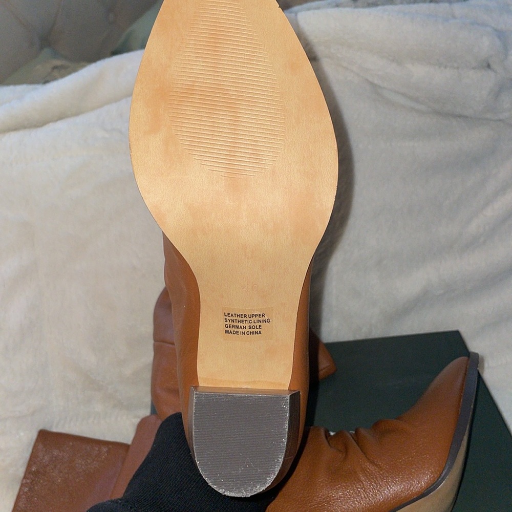 Anthropologie SILENT D INTERNAL Boot in Cognac - Picture 14 of 16